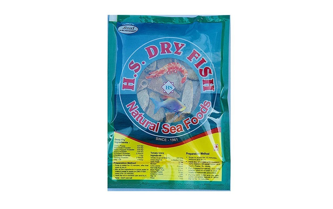 H.S.Dry Fish Dry Seer Fish    Pack  100 grams